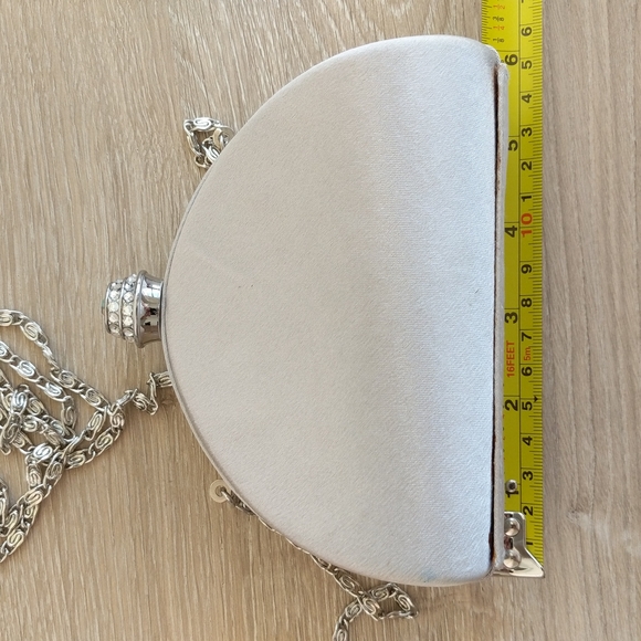 Vintage Carlo Fellini Silver Evening Bag/Clutch - Picture 5 of 7